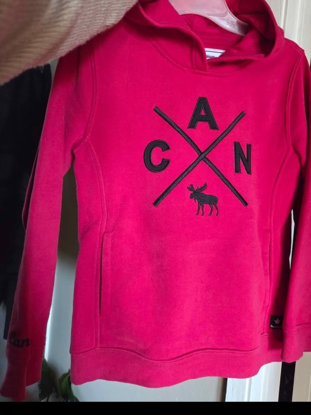 CAN Logo Kids Hoodie - RED